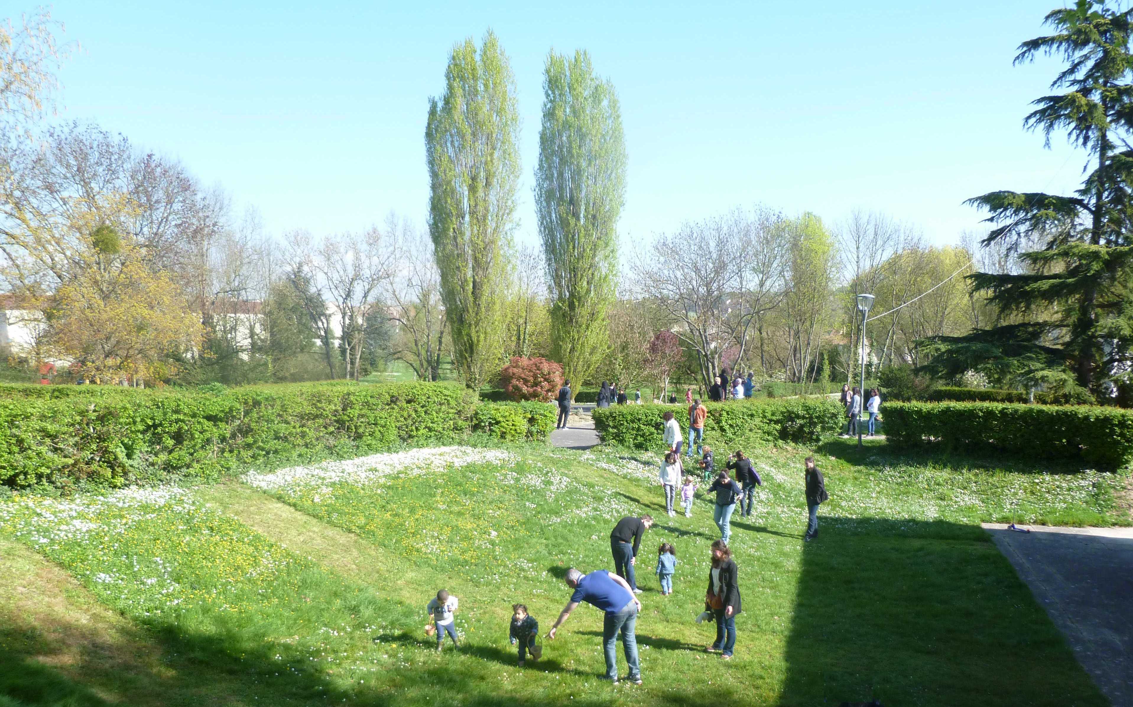 une chasse aux oeufs